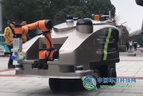 5G來了！中聯(lián)環(huán)境環(huán)衛(wèi)智慧機器人作業(yè)集群落地長沙